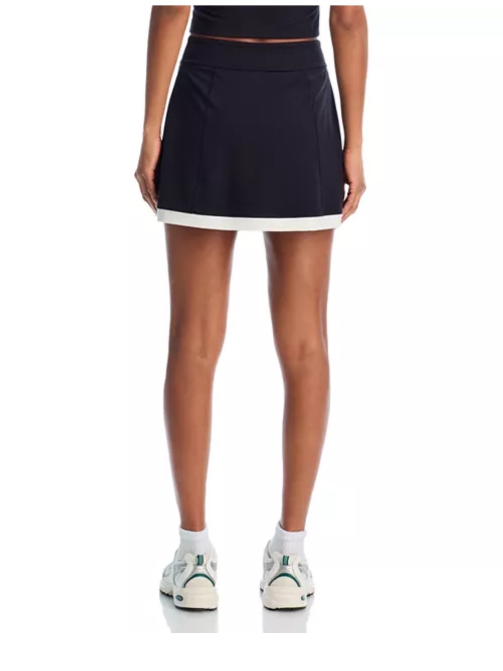 Splits59 Monah Rigor Black Skort with White Hem